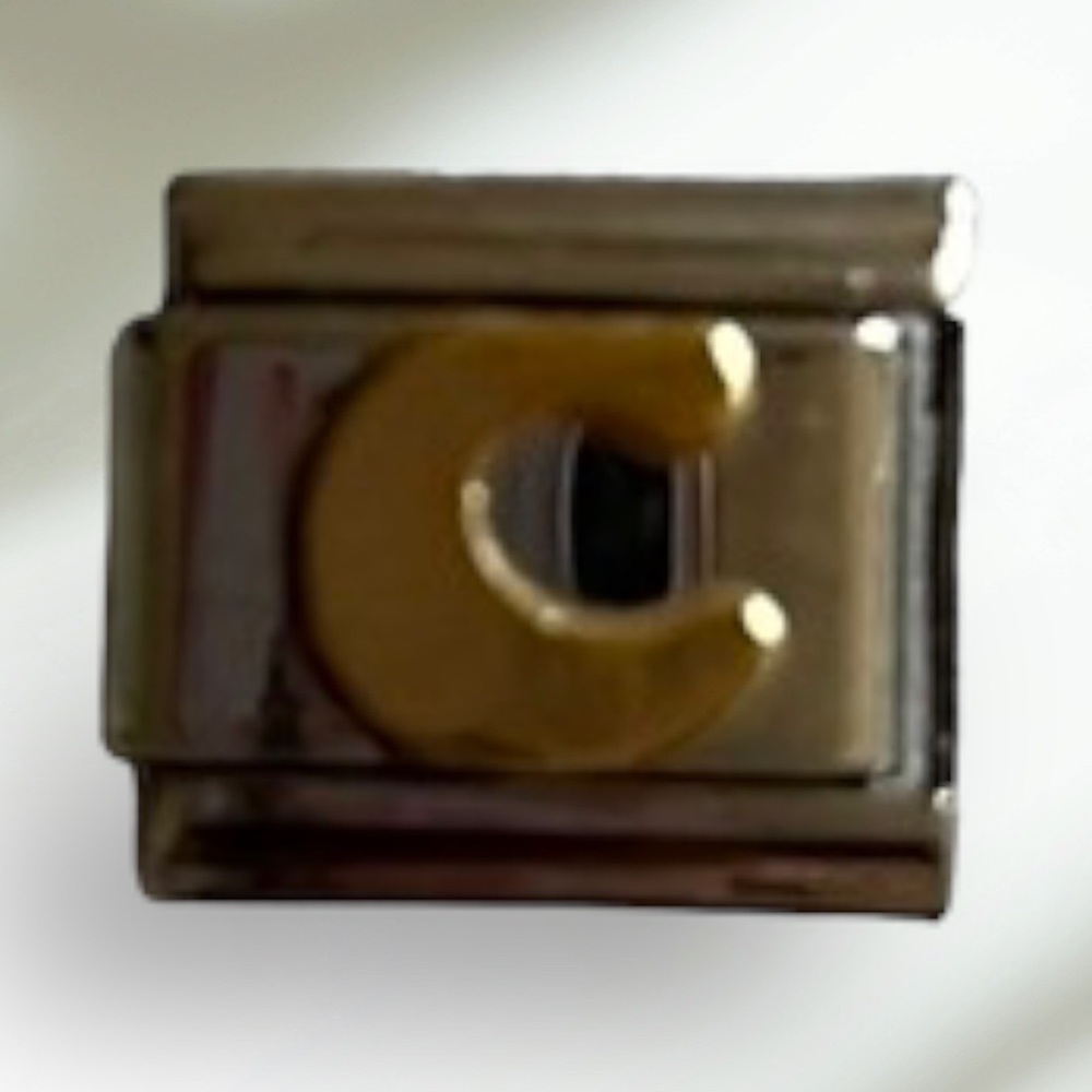 ZOPPINI (nomination) 2/$25 LETTER C bracelet link